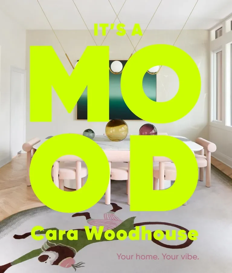 green letters on book cover
