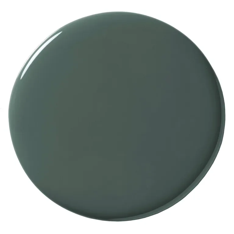 green paint