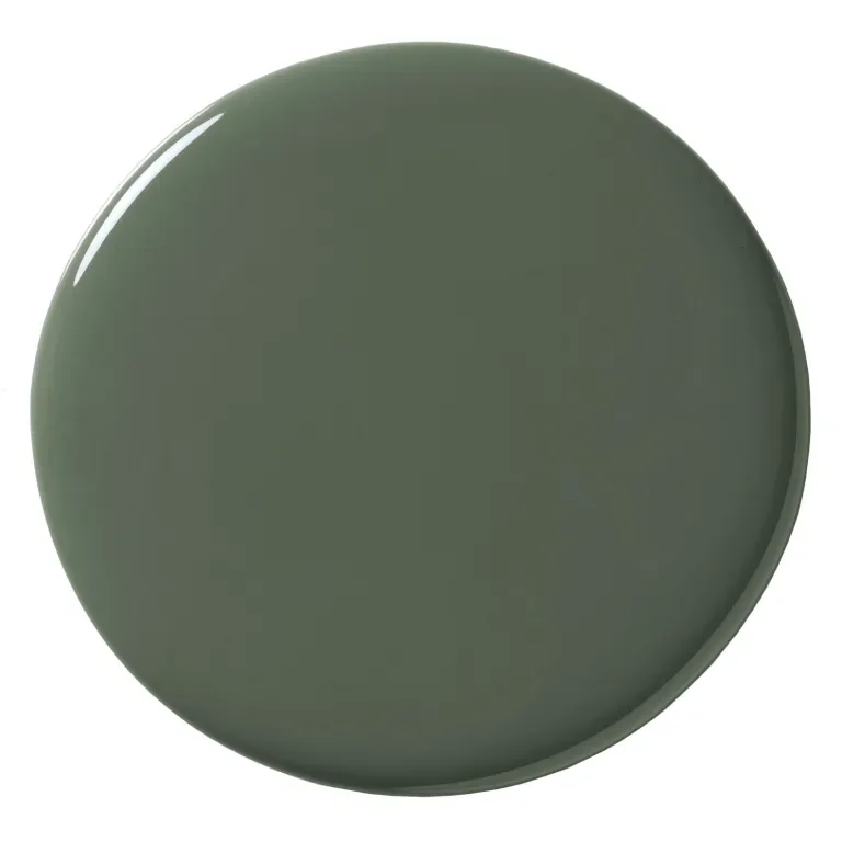 green paint