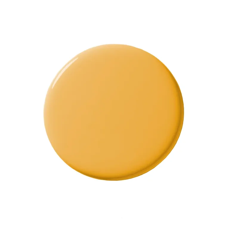 yellow paint blob