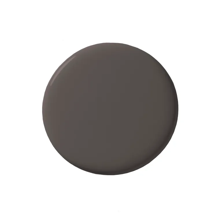 brown paint blob