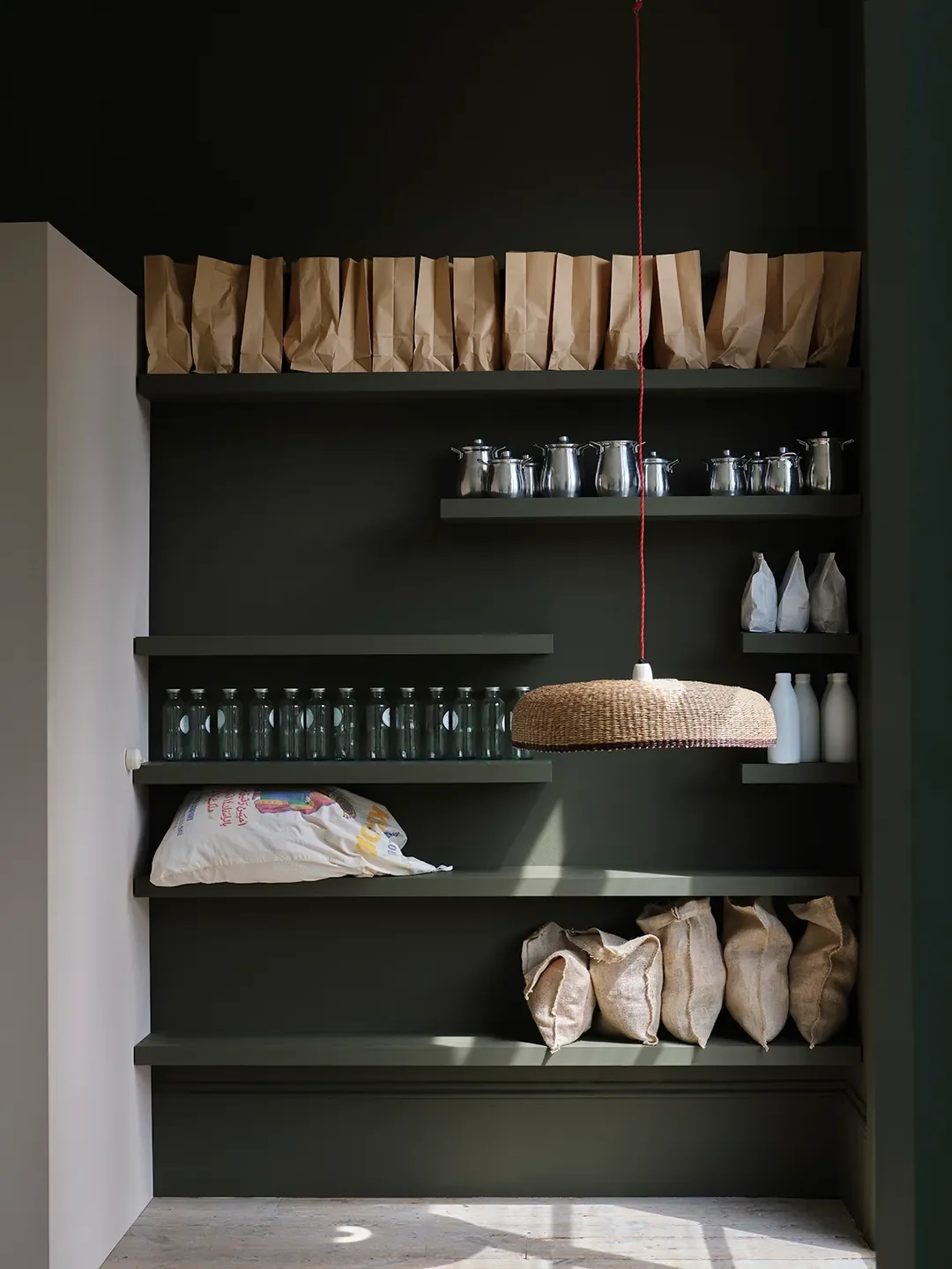 Scallop and Reduced Green. Photo courtesy of Farrow & Ball James Merrell
