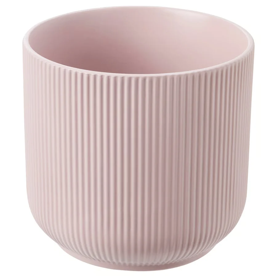 pink planter