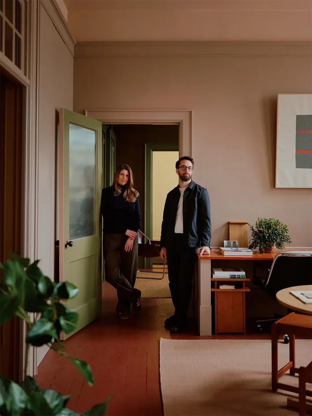 Zames and Steif in General Assembly’s Tribeca offices.