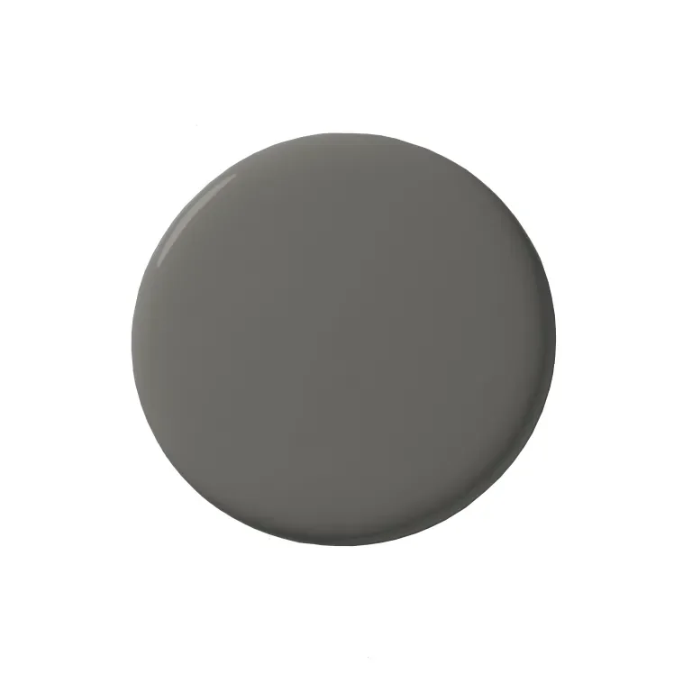gray paint blob