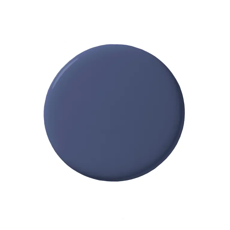 blue paint blob