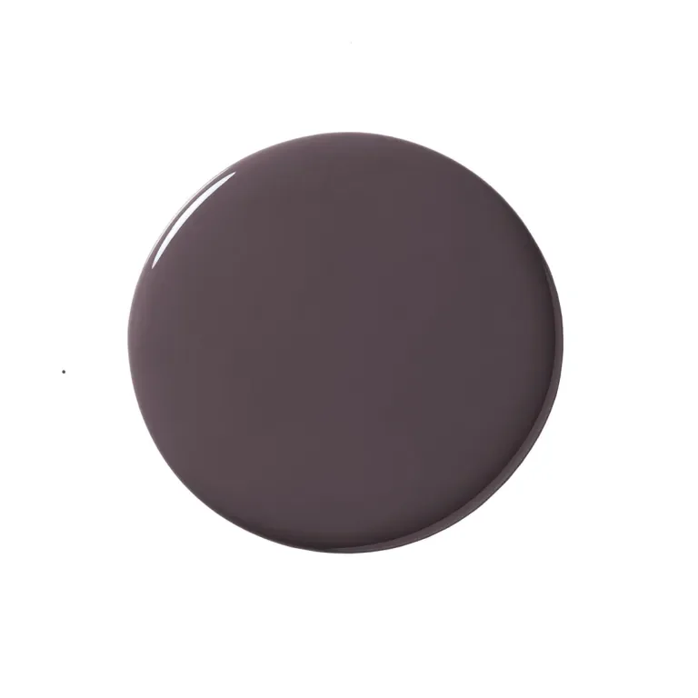 dark purple paint blob