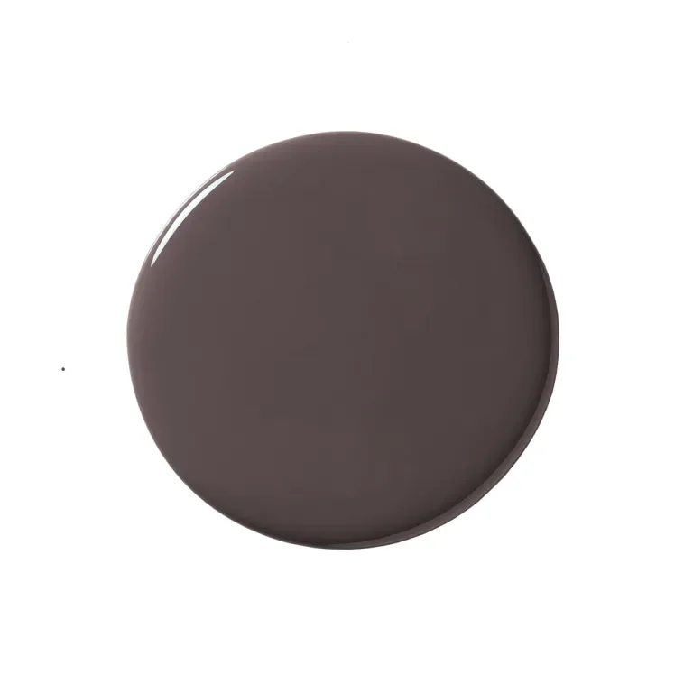 mauve-black paint blob