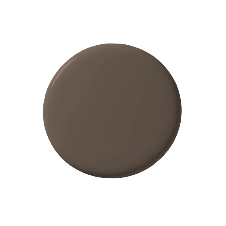 brown paint blob