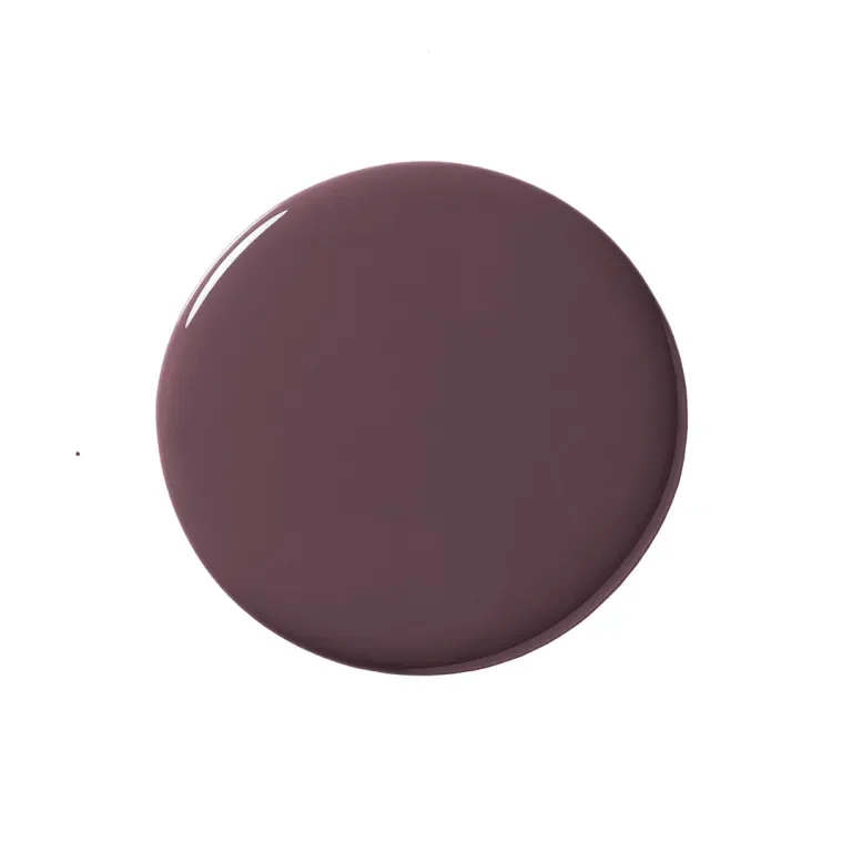 purple paint blob