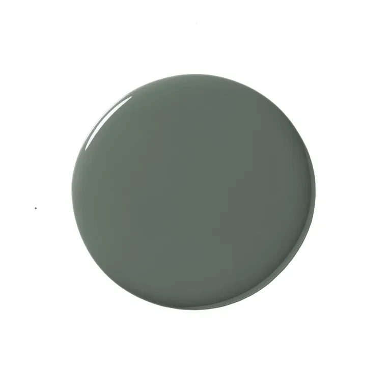 green paint blob