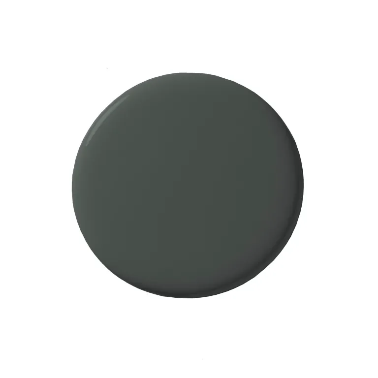 dark green paint blob