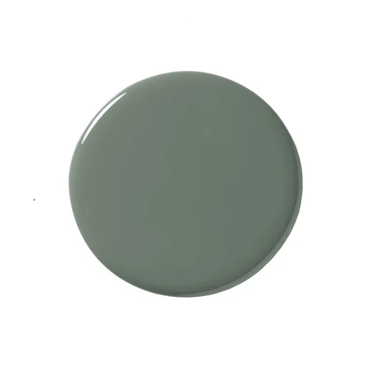 green paint blob
