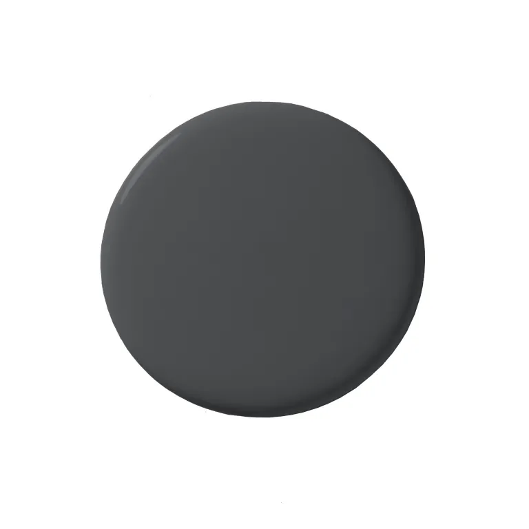 dark black paint blob