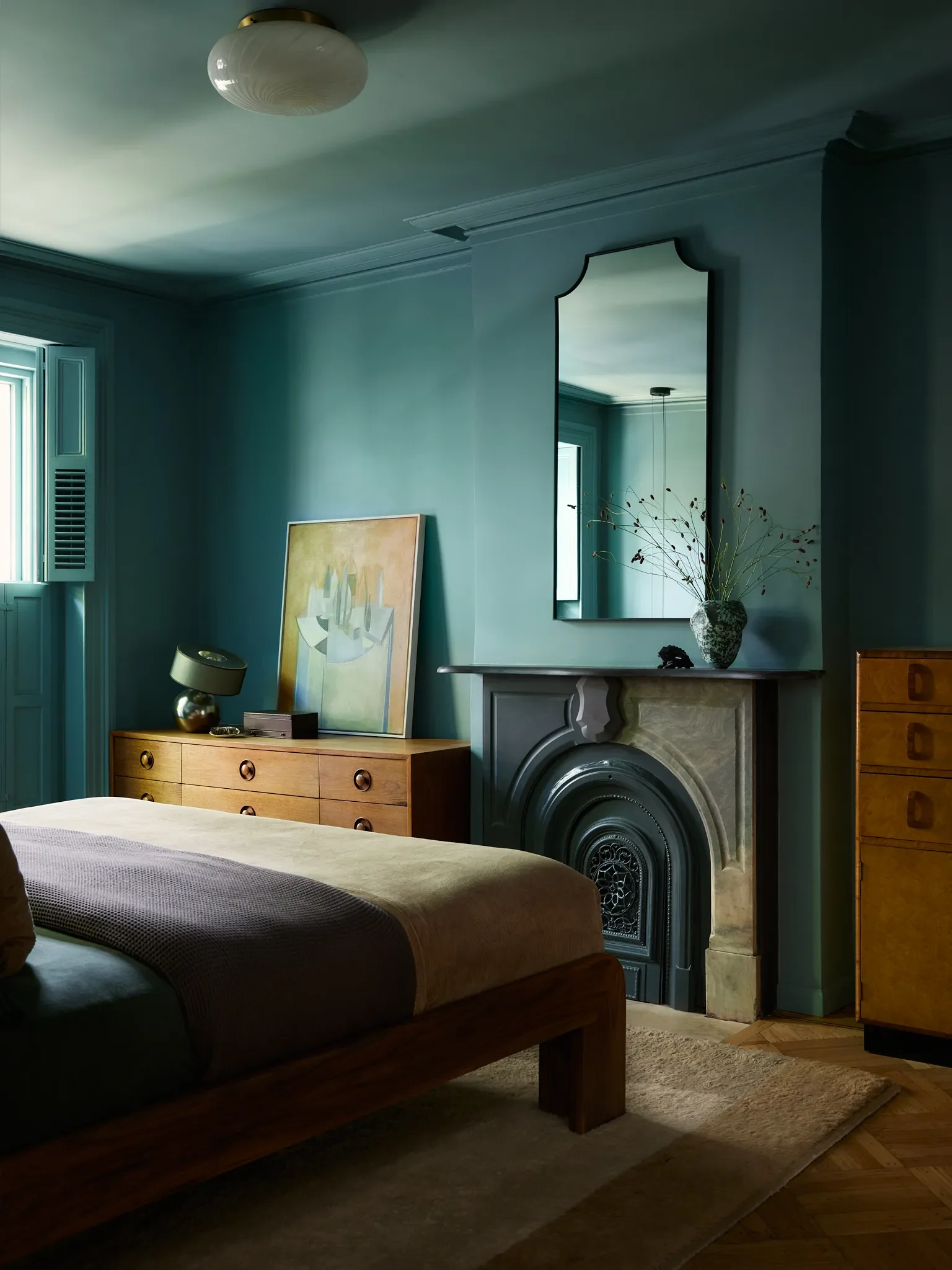A Masterfully Curated Brooklyn Townhouse Blending Victorian, Mid-Century Modern, and Art Deco Design