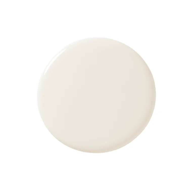 white paint blob