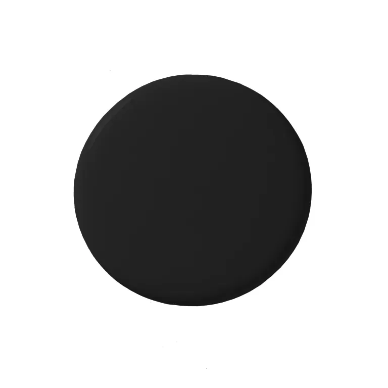 dark black paint blob