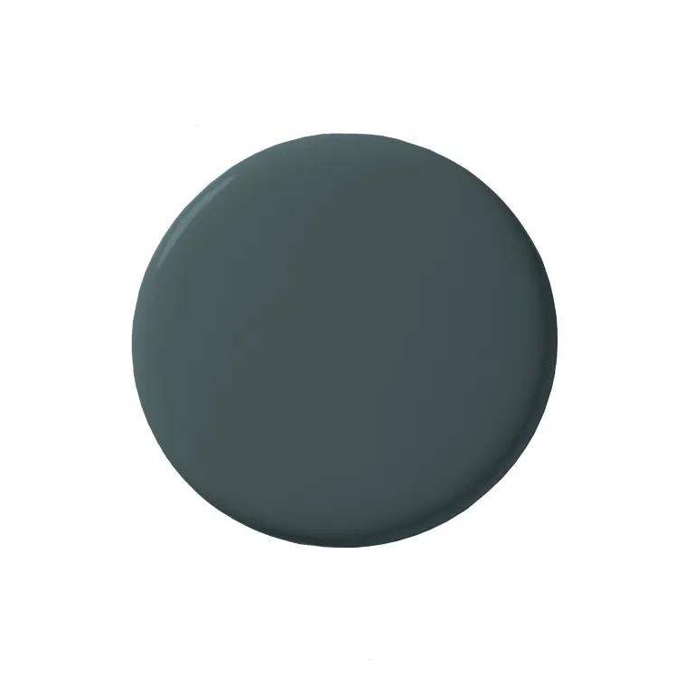 dark green paint blob