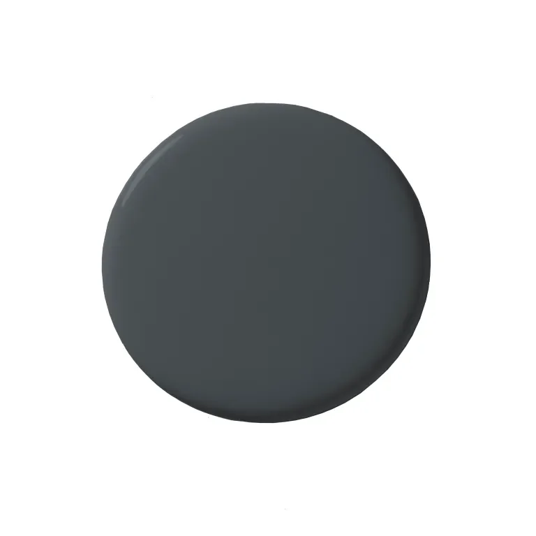 dark gray paint blob