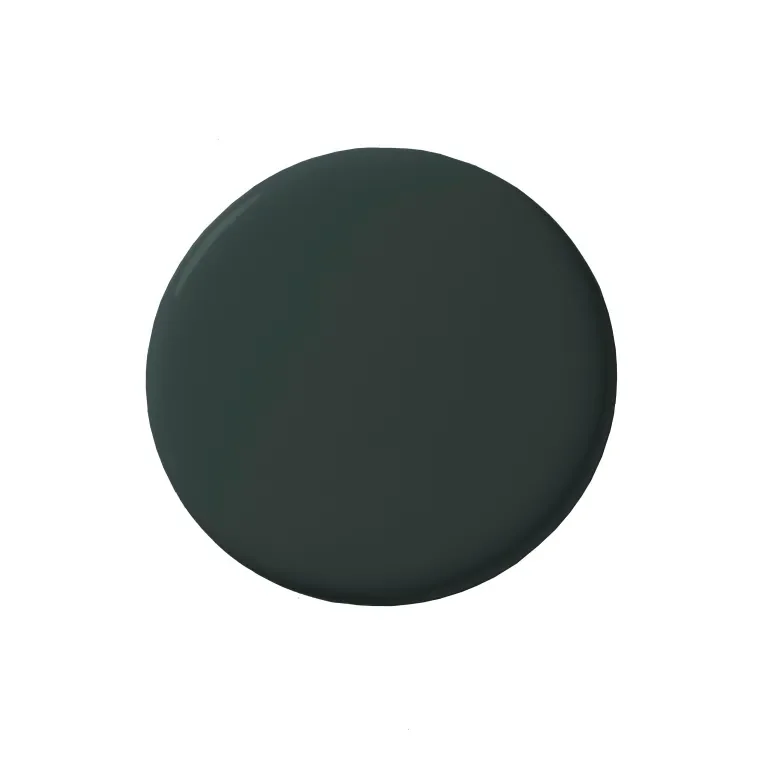 dark green paint blob