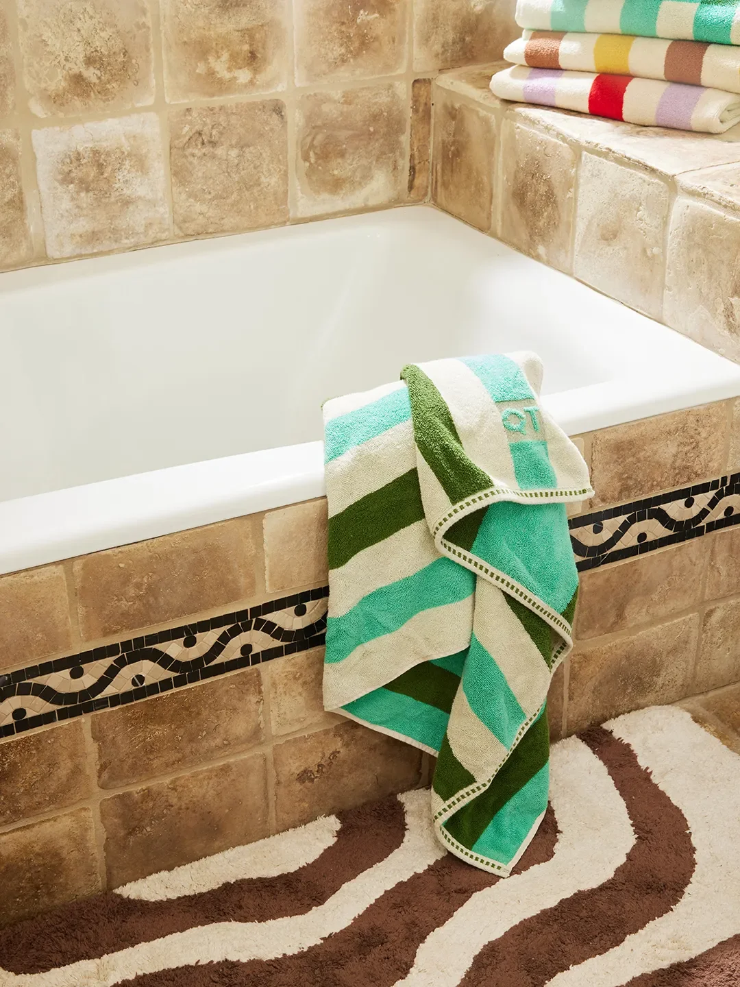 Lost Coast RugandCatalina Bath Sheets, Quiet Town. Courtesy of Quiet Town